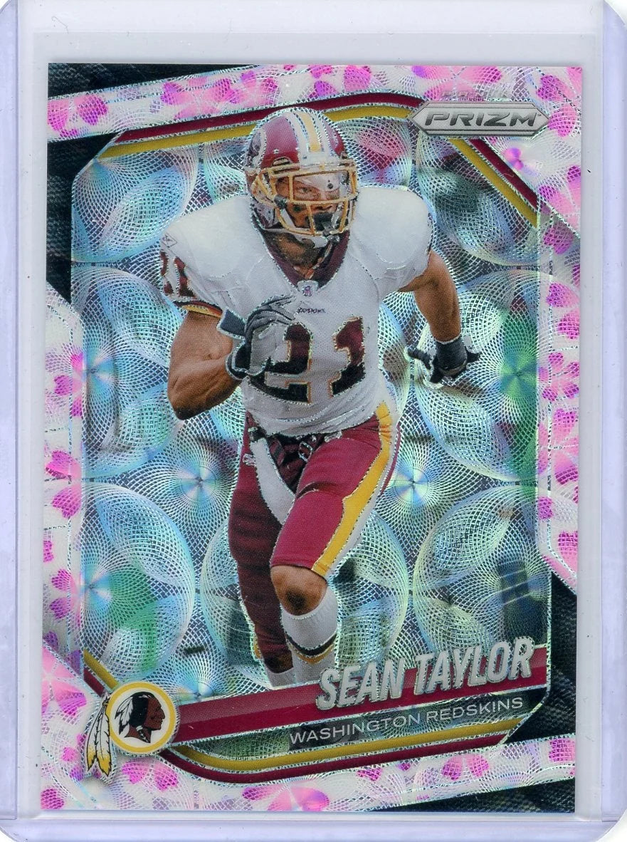 Sean Taylor 2025 Panini Prizm Cherry Blossom prizm #'d 01/15