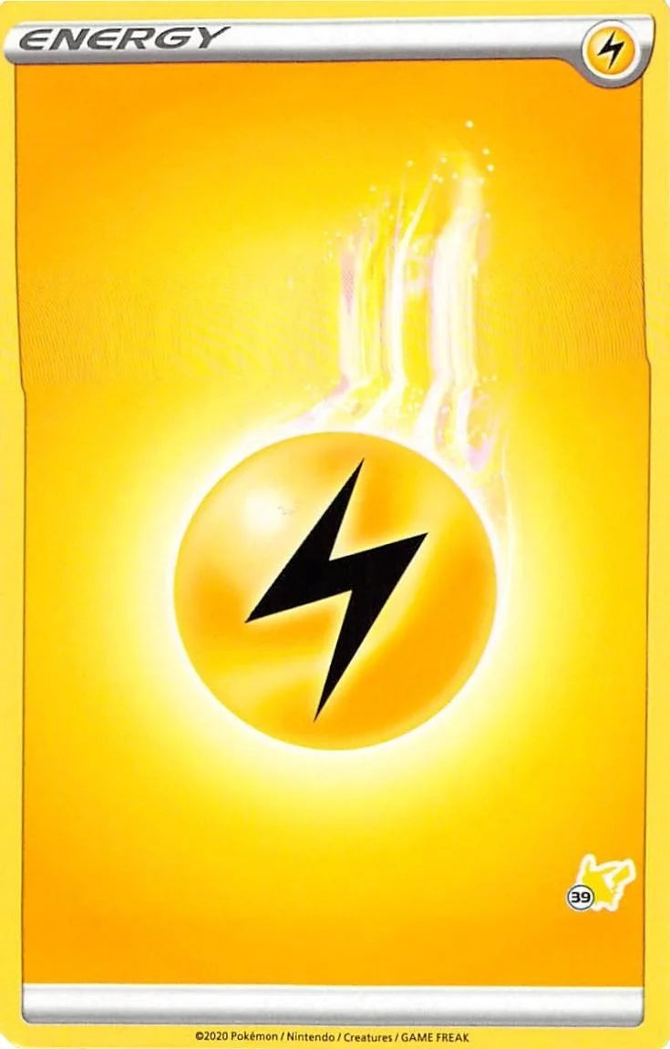 Lightning Energy (#39 Pikachu Stamped) (Battle Academy 2022) (BA22)