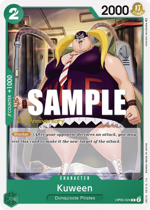 Kuween (OP05-024) (Awakening of the New Era: 1st Anniversary Tournament Cards) (OP05 ANN)
