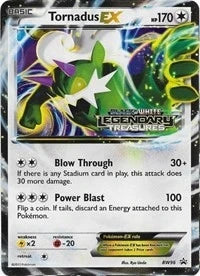 Tornadus EX - BW96 (Prerelease) (BW96) (Black and White Promos) (PR)