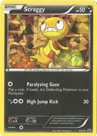 Scraggy - BW25 (Cracked Ice Holo) (BW25) (Black and White Promos) (PR)