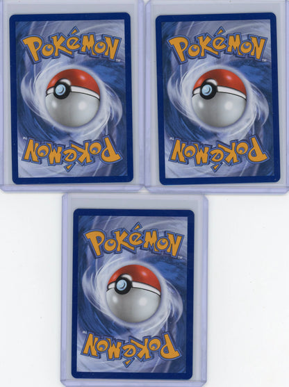 Turtwig Chimchar Piplup Pokémon 30th Anniversary First Parter Black Star Promos #040-042