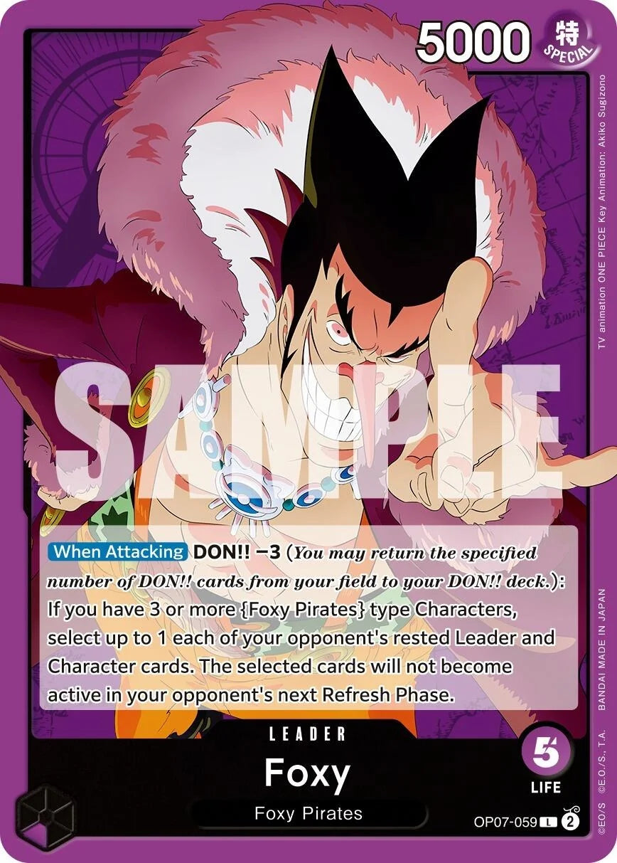 Foxy (059) (OP07-059) (500 Years in the Future) (OP07)