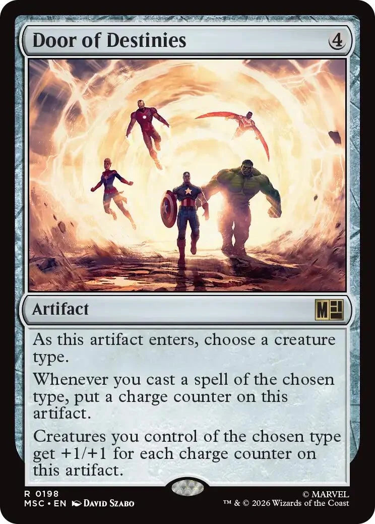 Door of Destinies (Surge Foil) (198) (Marvel Super Heroes)