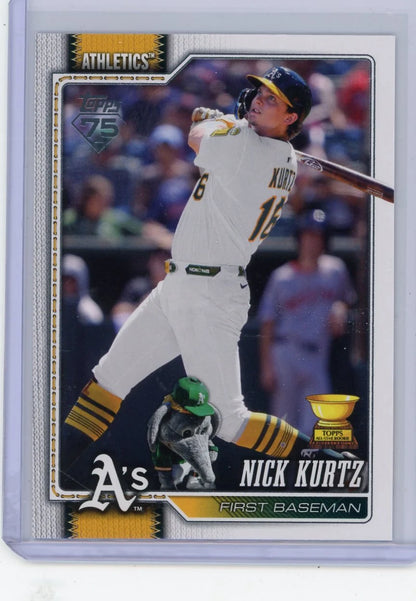 Nick Kurtz 2026 Topps Series 1 Hidden Mascot SP