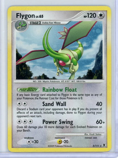Flygon Lv. 65 Pokémon Rising Rivals Holo #5/111