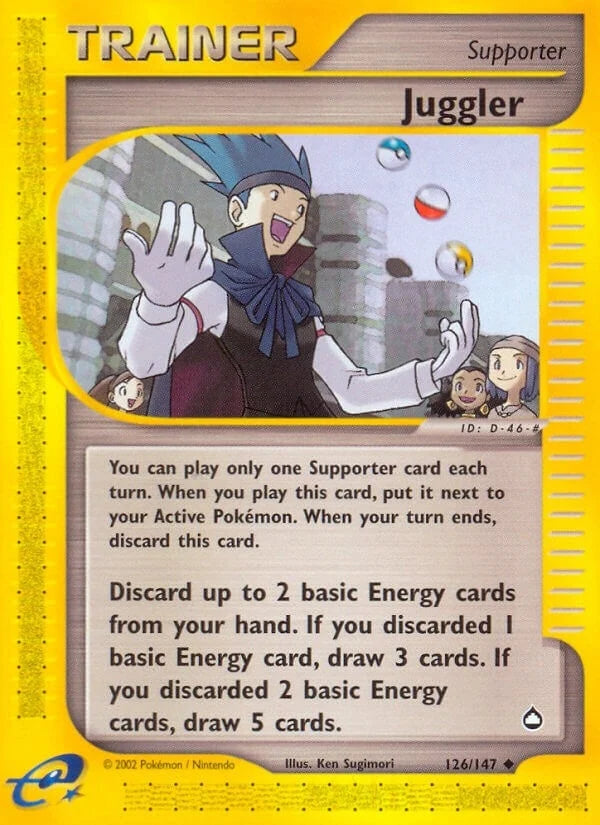 Juggler (126/147) (Aquapolis) (AQ)