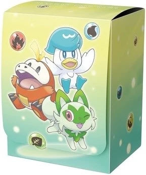 Pokemon Center Japan Exclusive: Sprigatito, Fuecoco & Quaxly Deck Box