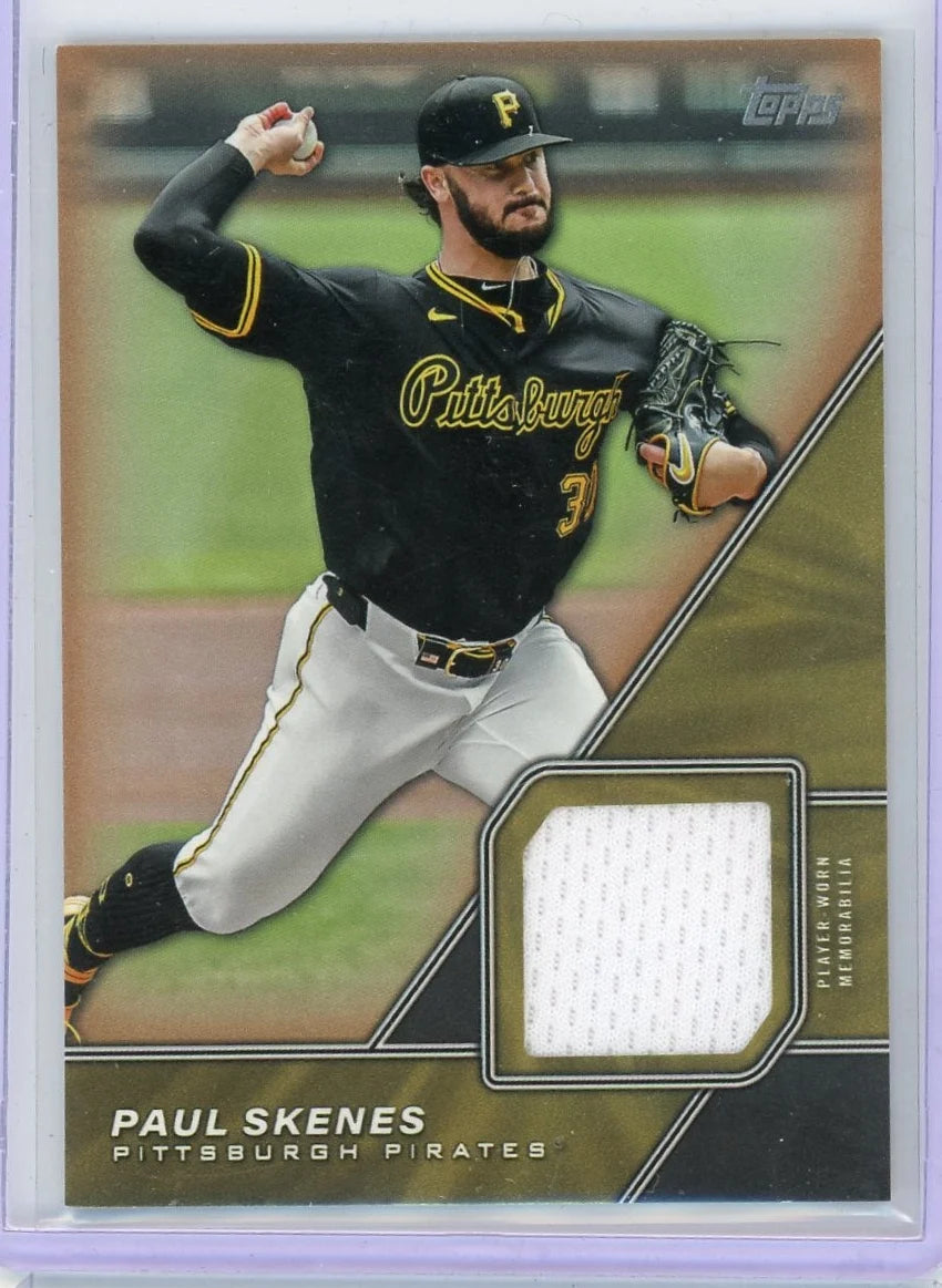 Paul Skenes Topps Major League Material Relic Patch