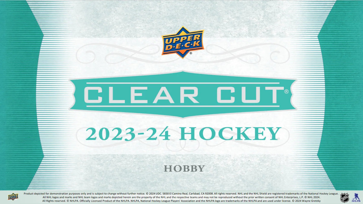 2023-24 Upper Deck Clear Cut Hockey Hobby Box