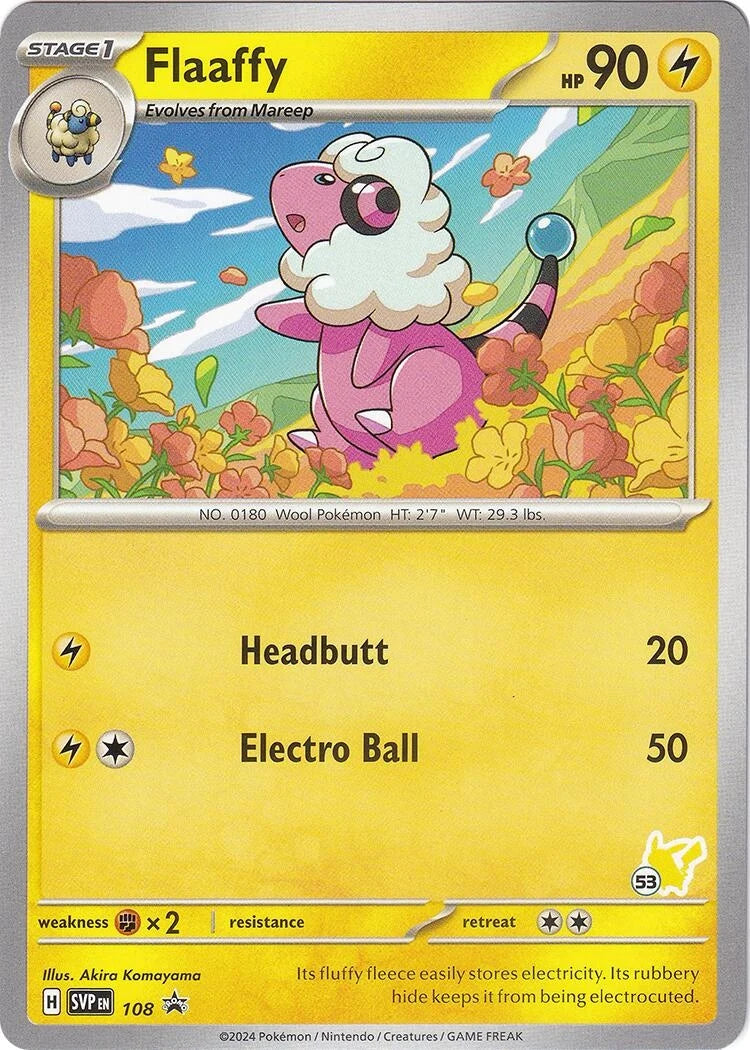 Flaaffy - Pikachu 53 (108) (Battle Academy 2024) (BA24)