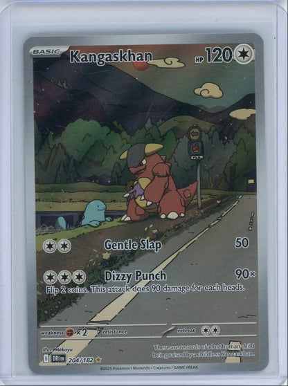 Kangaskhan Pokémon Destined Rivals Illustration Rare #204/182