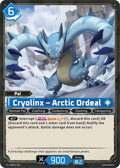 Cryolinx – Arctic Ordeal (EBP01-038) (Dawn of Palpagos) (EBP01)