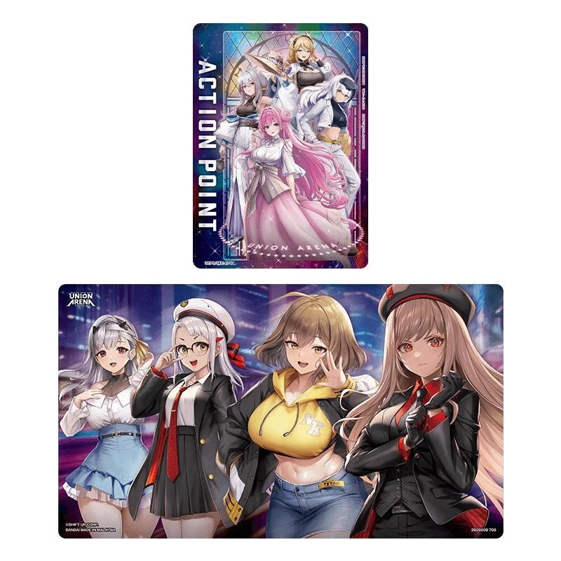 Union Arena: GODDESS OF VICTORY: NIKKE Playmat & Action Point Cards Set