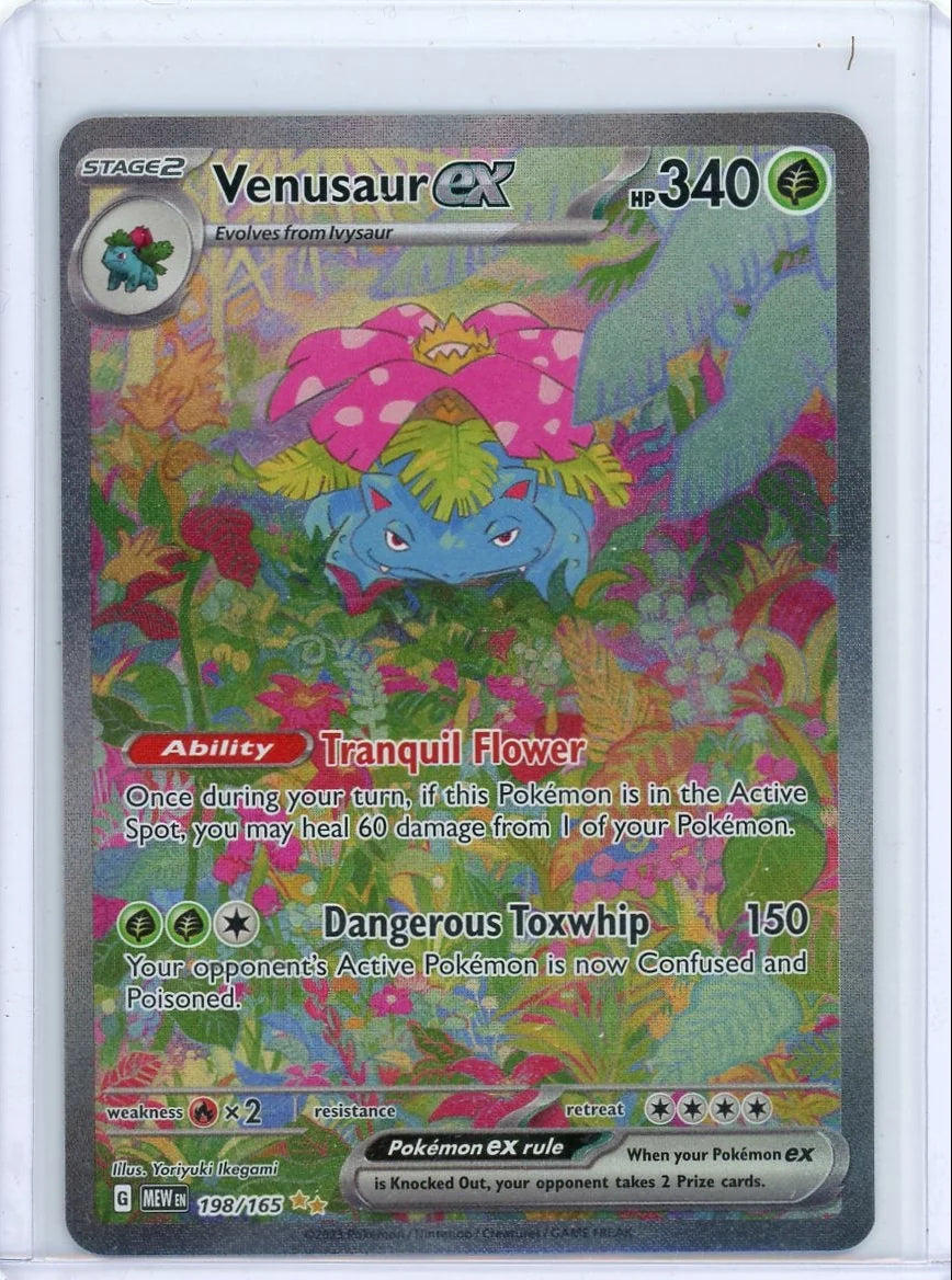 Venusaur ex Pokémon 151 Special Illustration Rare #198/165