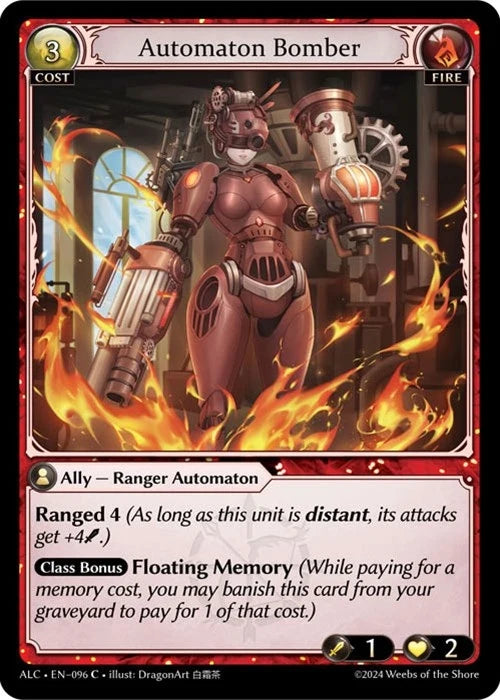 Automaton Bomber (096) (Alchemical Revolution) (ALC)
