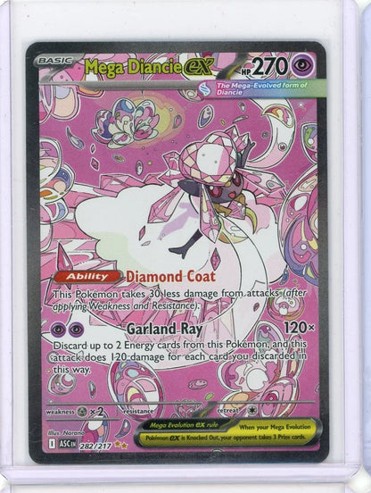 Mega Diancie ex 2026 Pokemon Ascended Heroes Special Illustration rare #282/217
