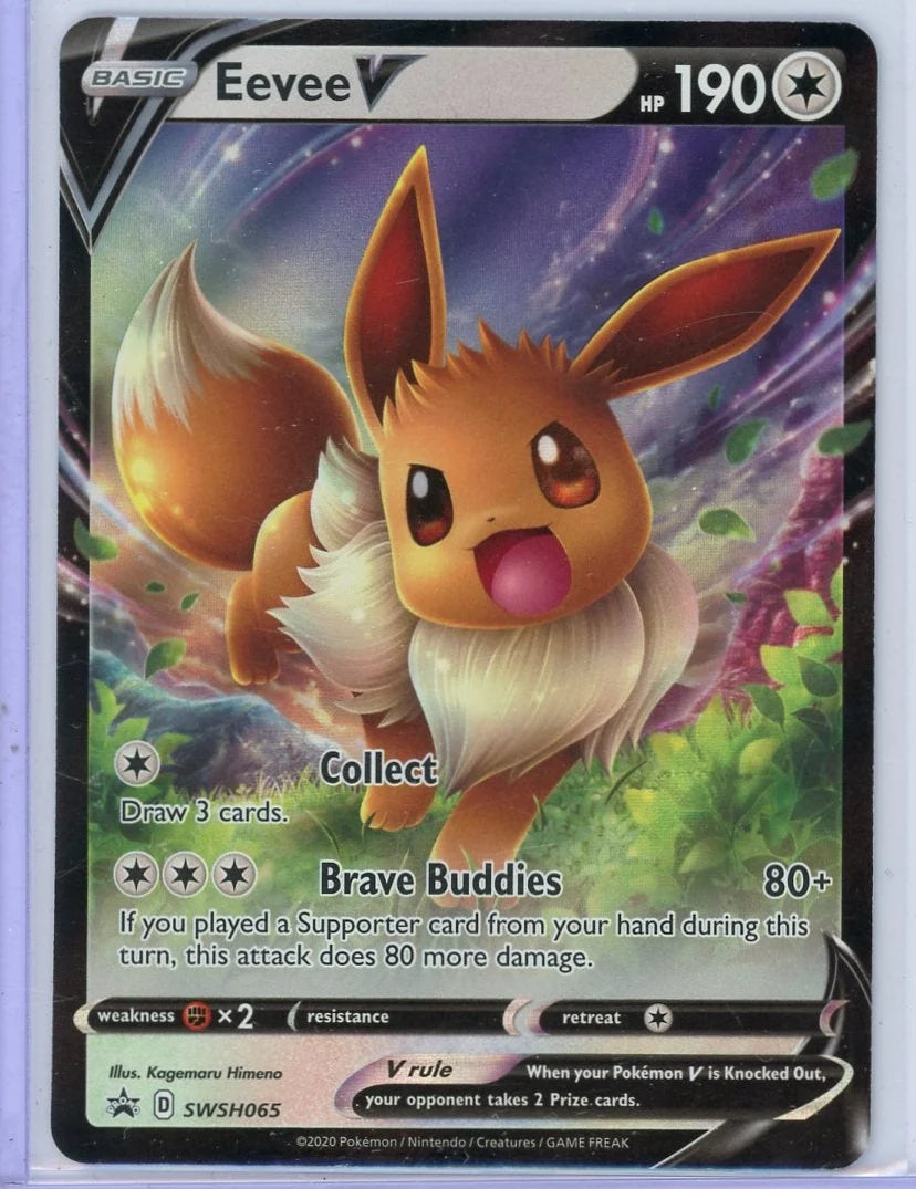 Eevee 2020 Pokémon Black Star Promo #SWSH065