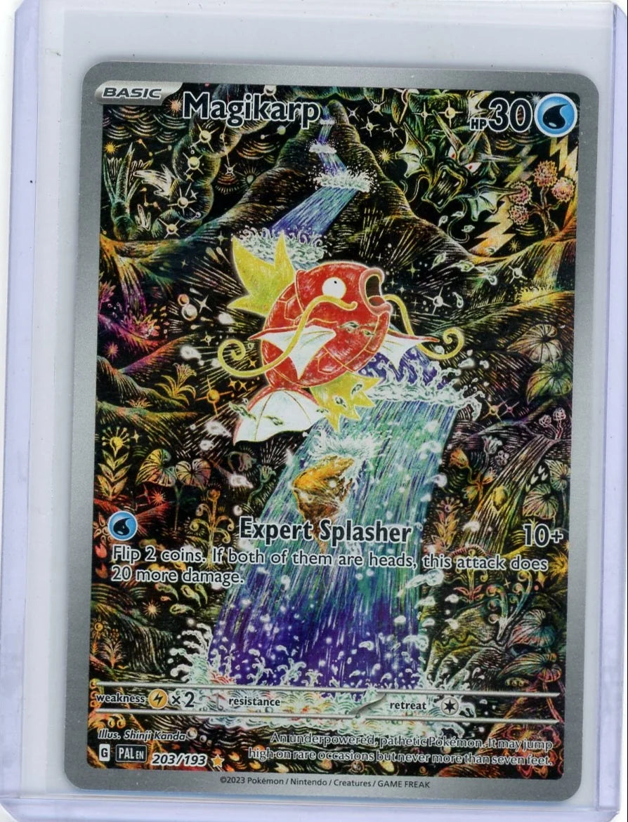 Magikarp Pokémon Paldea Evolved Illustration Rare #203/193