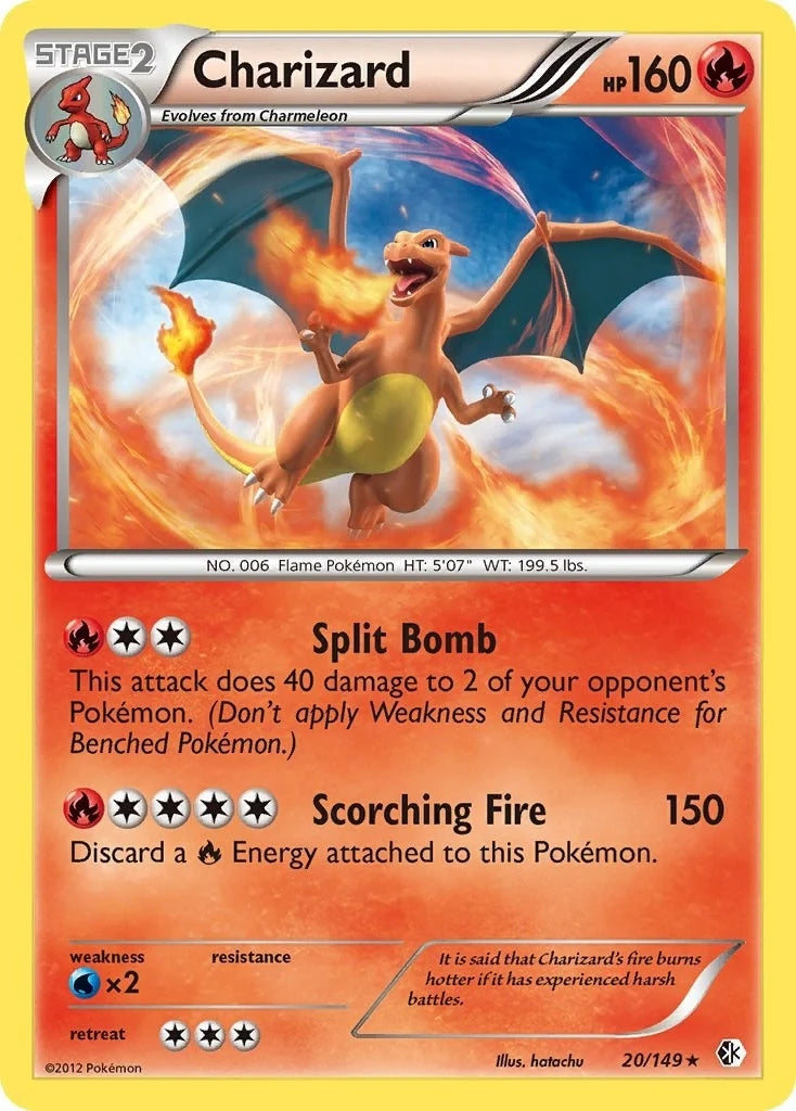 Charizard (20/149) (Boundaries Crossed) (BCR)