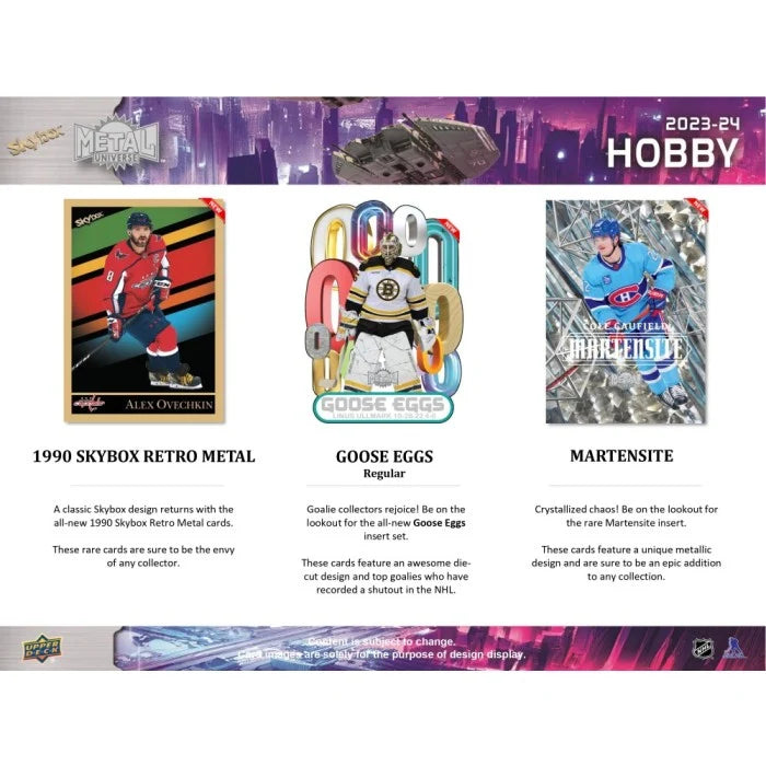 2023-24 Upper Deck Skybox Metal Universe Hockey Hobby Box