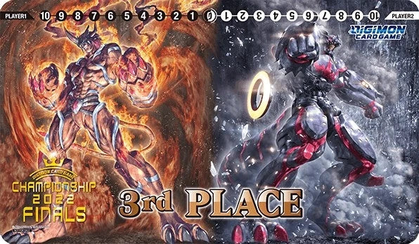 Digimon Card Game: 2022 Final Championships 3rd Place Playmat