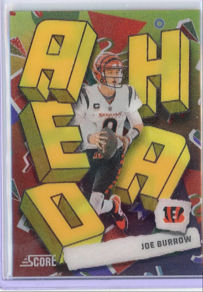 Joe Burrow 2024 Panini Score Step Ahead #SA-JBW