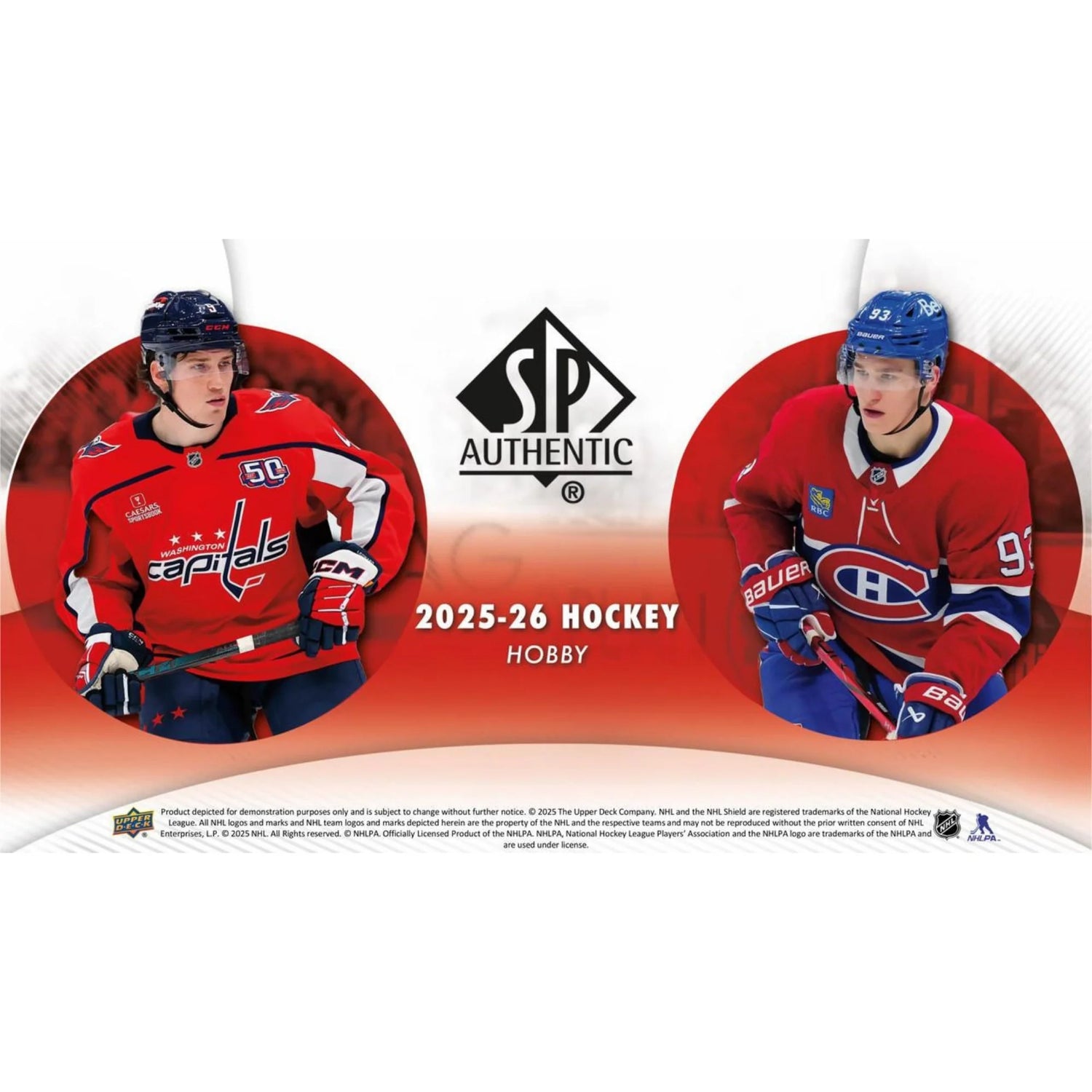 2025-26 SP Authentic Hockey Hobby 16 Box Case [Contact Us To Order]