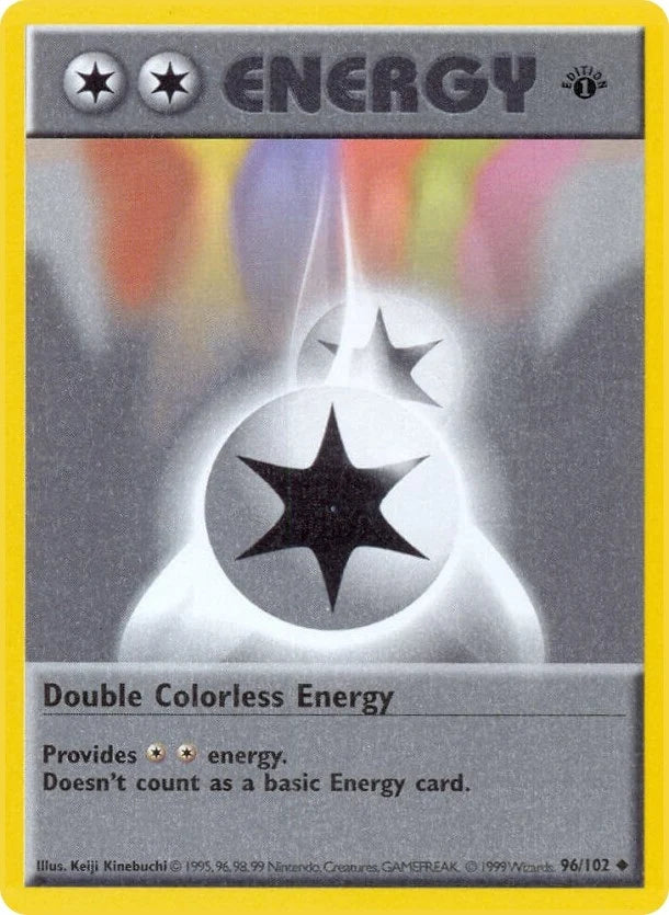 Double Colorless Energy (096/102) (Base Set (Shadowless)) (BSS)