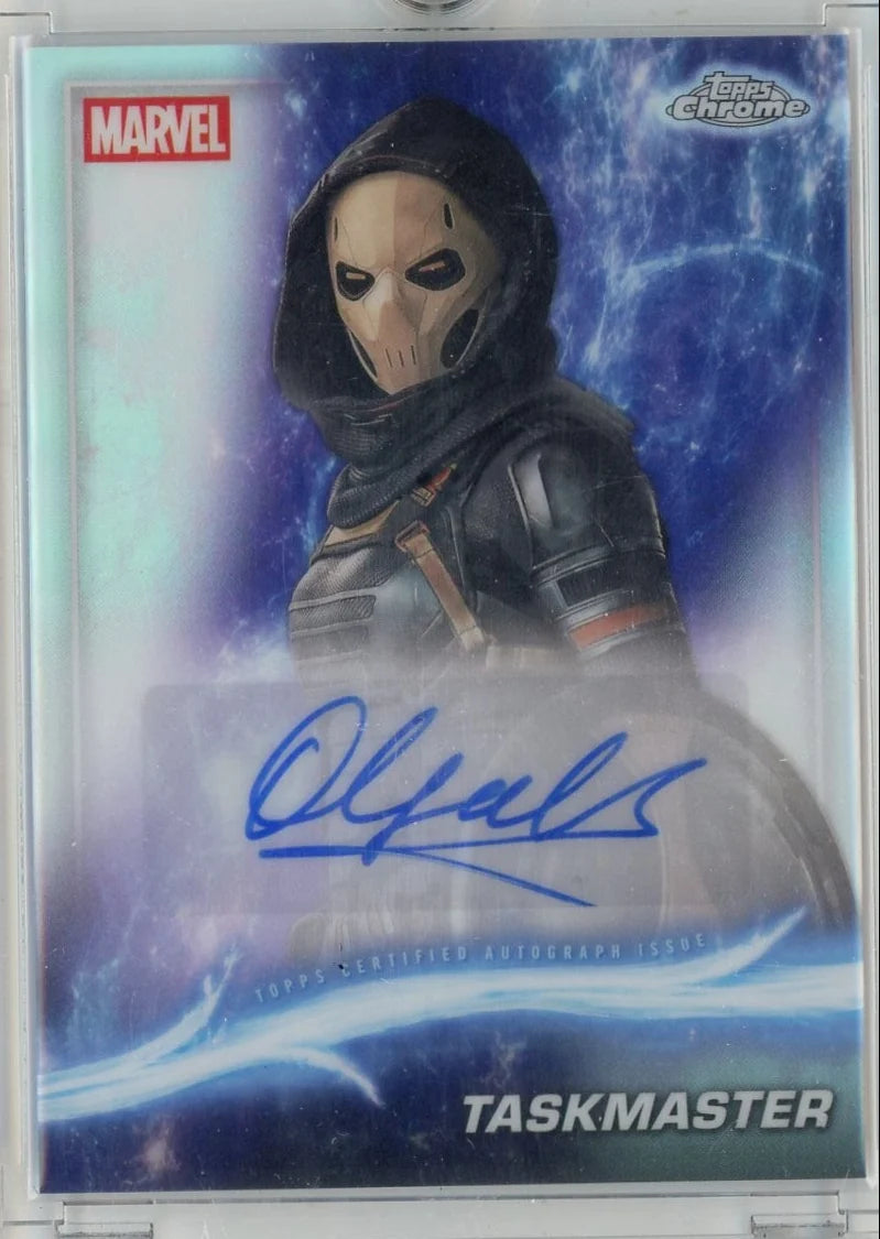 Taskmaster 2025 Topps Chrome Marvel Studios Autograph