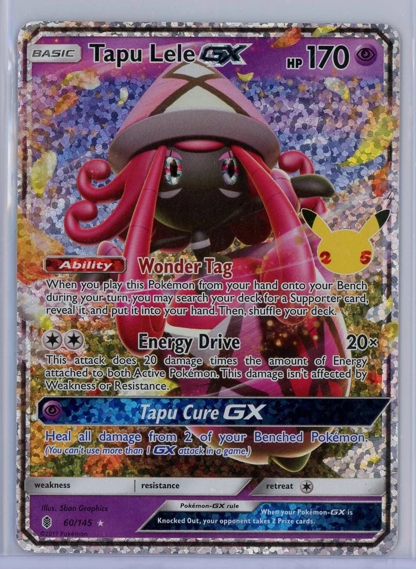 Tapu Lele GX Pokémon Celebrations Full Art #60/145