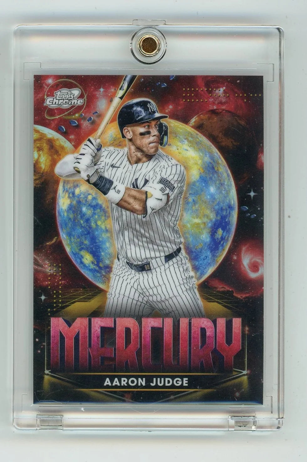 Aaron Judge 2025 Topps Cosmic Chrome Planetary Pursuit Mercury