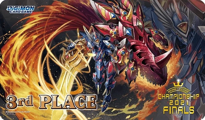 Digimon Card Game: 2021 Final Championships 3rd Place Playmat