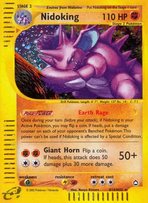 Nidoking (H18) (H18/H32) (Aquapolis) (AQ)