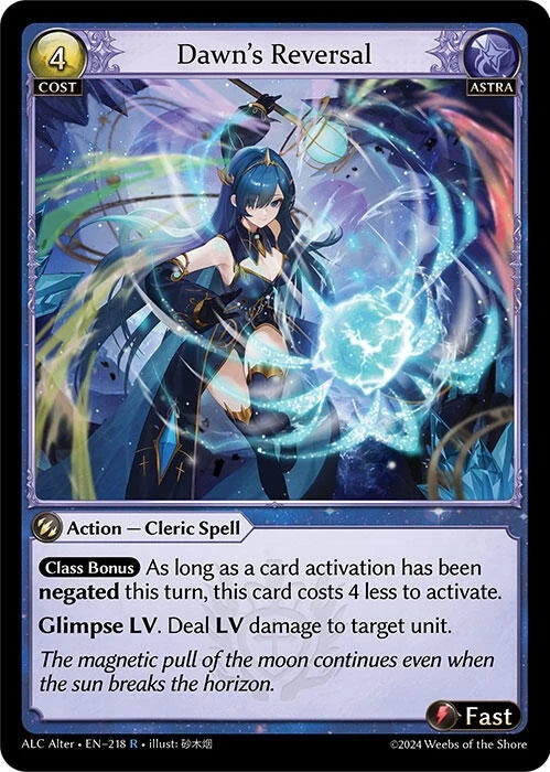 Dawn's Reversal (218) (Alchemical Revolution Alter Edition) (ALC Alter)