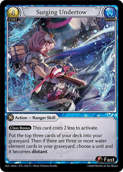 Surging Undertow (232) (Alchemical Revolution Alter Edition) (ALC Alter)