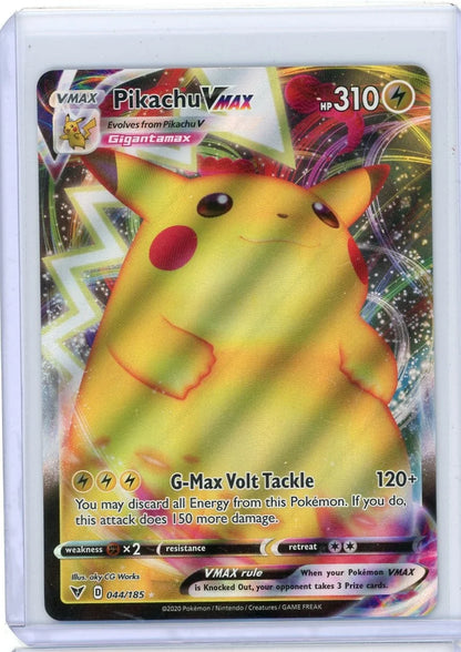Pikachu Vmax Pokémon Vivid Voltage Ultra Rare #044/185