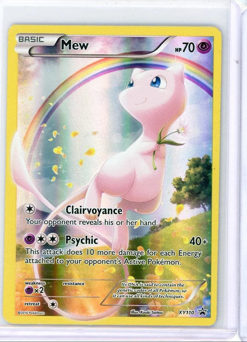 Mew Pokémon XY Black Star Promo #XY110