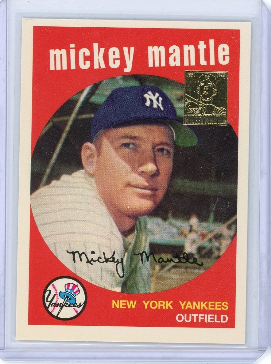Mickey Mantle 1996 Topps '59 Reprint