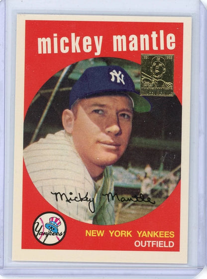 Mickey Mantle 1996 Topps '59 Reprint