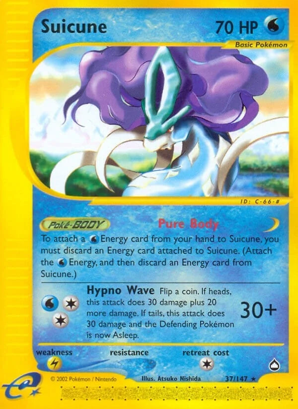 Suicune (037/147) (Aquapolis) (AQ)