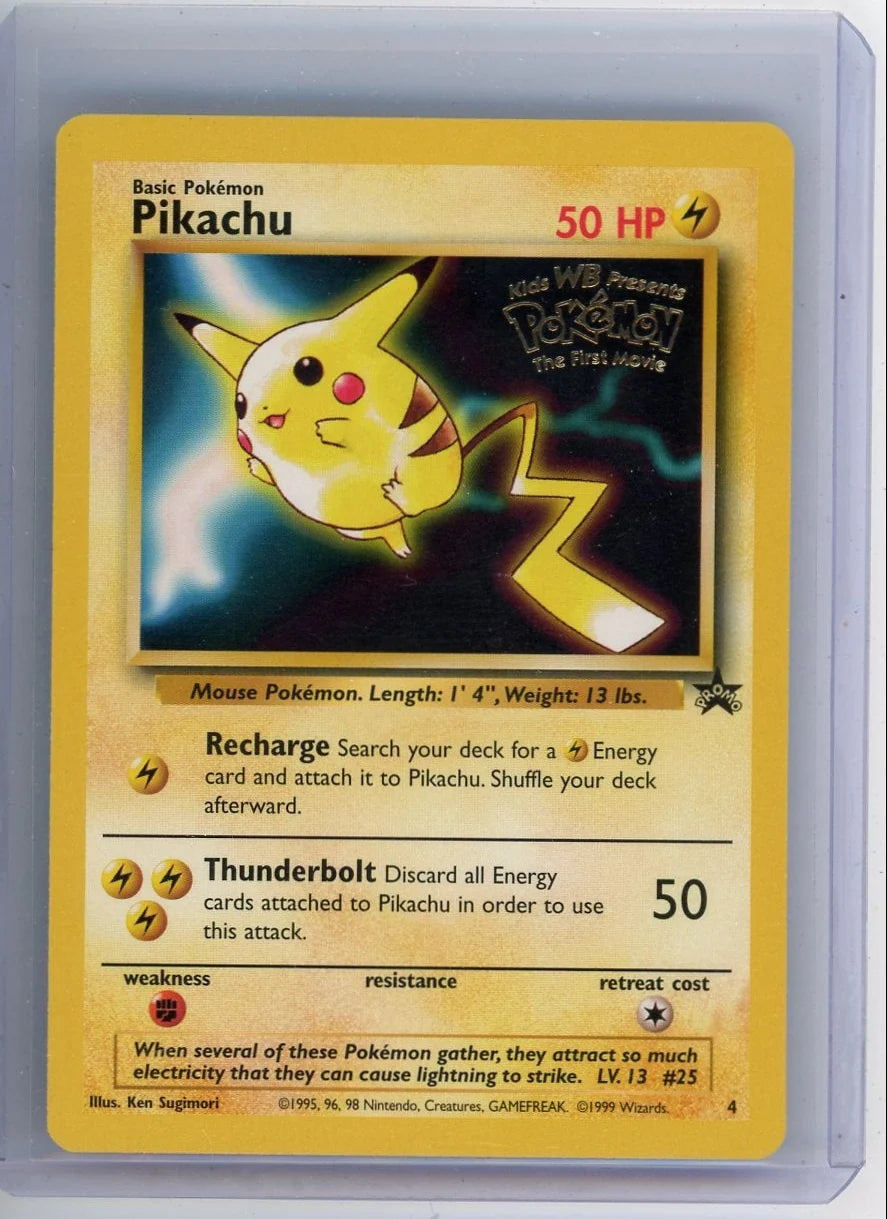 Pikachu Pokémon Movie WOTC Promo #4 LP