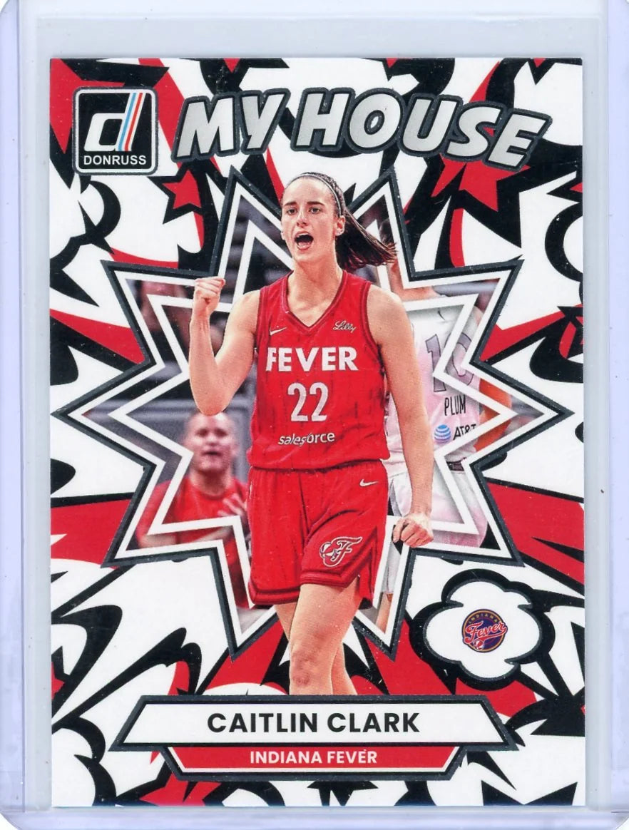 Caitlin Clark 2025 Panini Donruss My House