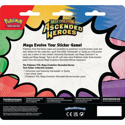 Pokémon TCG: Scarlet & Violet—Ascended Heroes Tech Sticker Collection (Gastly)