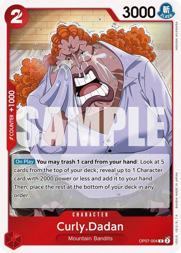 Curly.Dadan (OP07-004) (500 Years in the Future) (OP07)