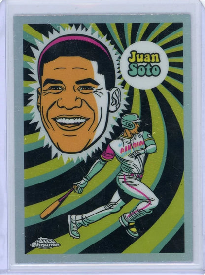 Juan Soto 2023 Topps Chrome Ultra-Violet All-Stars SP