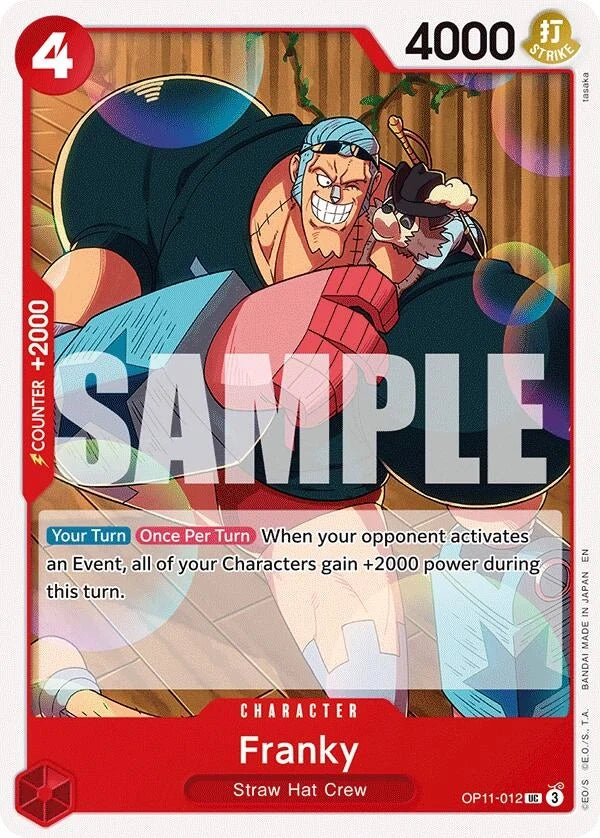 Franky (OP11-012) (A Fist of Divine Speed) (OP11)