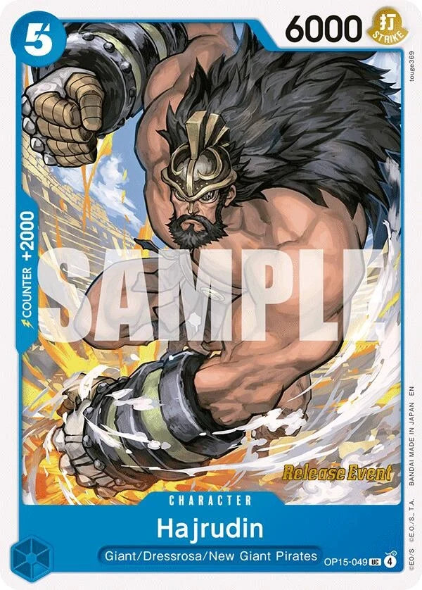 Hajrudin (OP15-049) (Adventure on Kami's Island Release Event Cards) (OP15 RE)