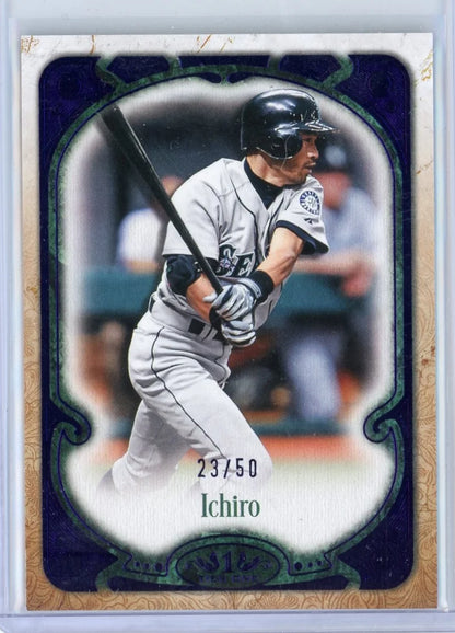 Ichiro 2026 Topps Tier One #11 Purple Foil #'d /50