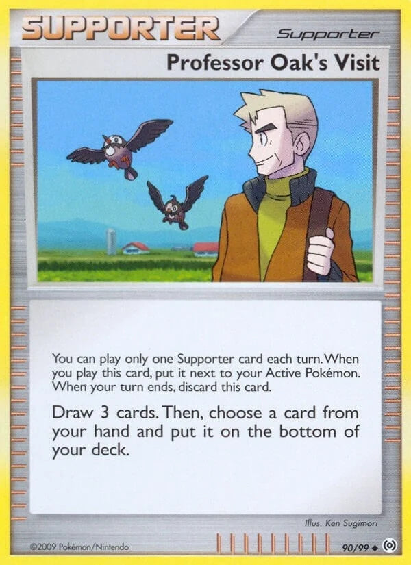 Professor Oak's Visit (90/99) (Arceus) (AR)